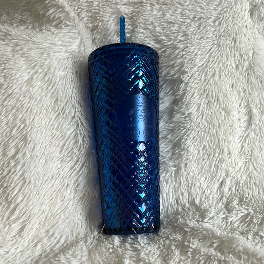 Starbucks 'Cobalt Blue Grid' Tumbler